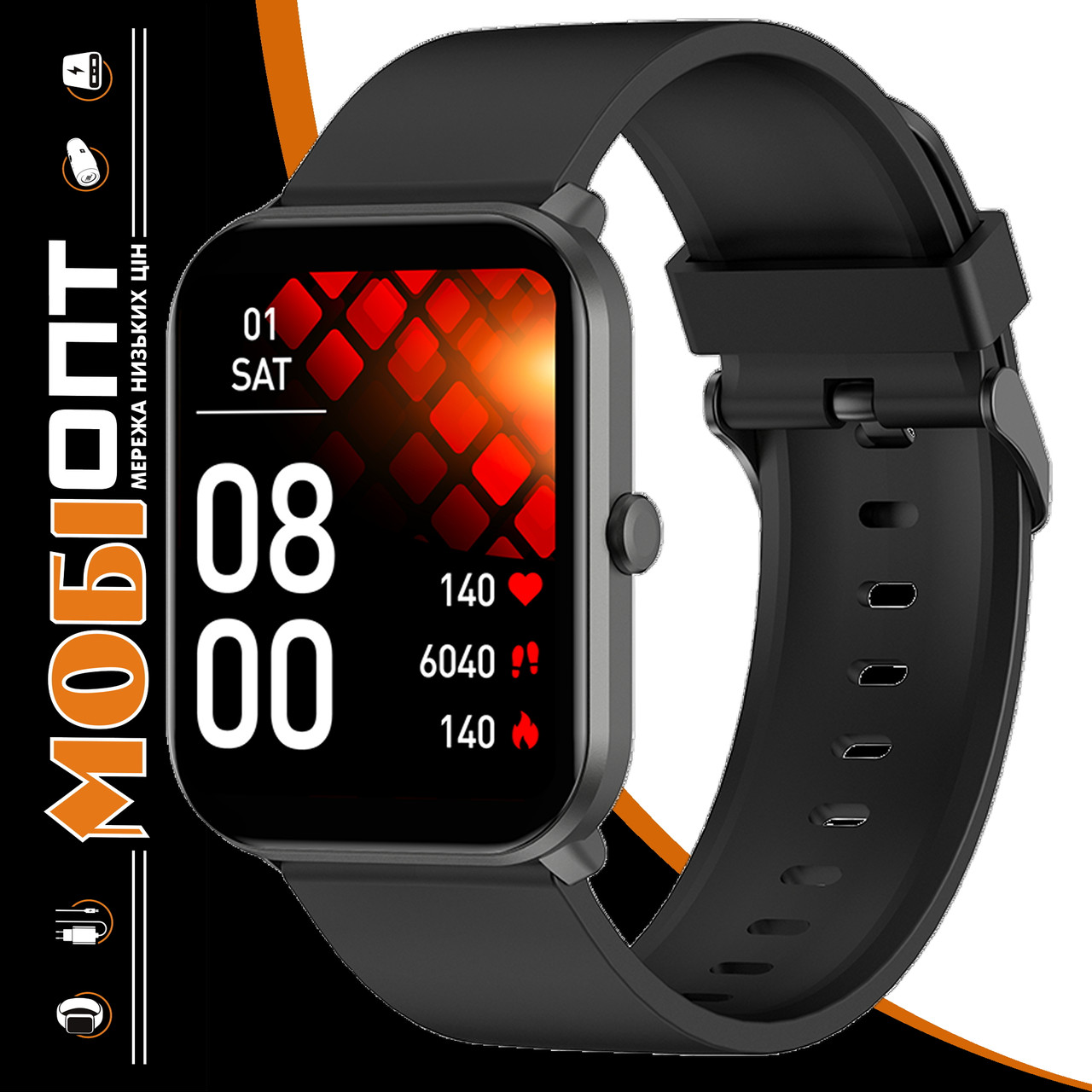Smart Watch Maxcom Fit FW36 SE black UA UCRF