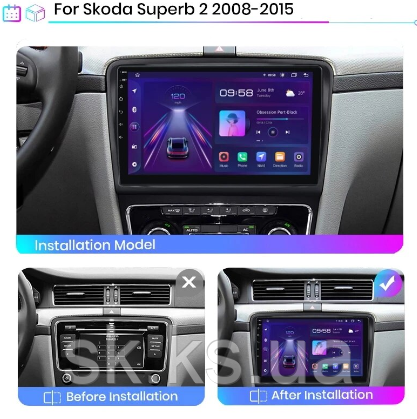 Junsun 4G Android магнітолу для Skoda superb