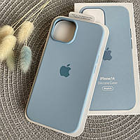 Чехол Silicone Case MagSafe with (Animation) iPhone 14 - Sky