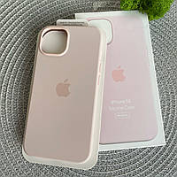 Чехол Silicone Case MagSafe with (Animation) iPhone 14 - Pink