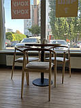 Стіл "Серія 2" 700 мм і три дизайнерські стільці "Mamont", фото 5