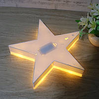 Новогодний светильник "Звезда" 10 Светодиодов Супер цена EAE