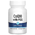 Lake Avenue Nutrition, коензим Q10, 100 мг, піролохінолінхінон, 10 мг, 60 рослинних капсул