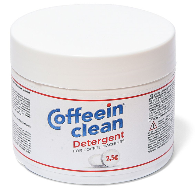 Профессиональное средство Coffeein clean DETERGENT (таблетки 2,5g) для удаления кофейных масел (200g)