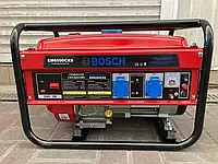 Универсальный мощный генератор для дачи Bosch EM6500XCS | Bosch генератор 6.5 квт | Однофазный генератор