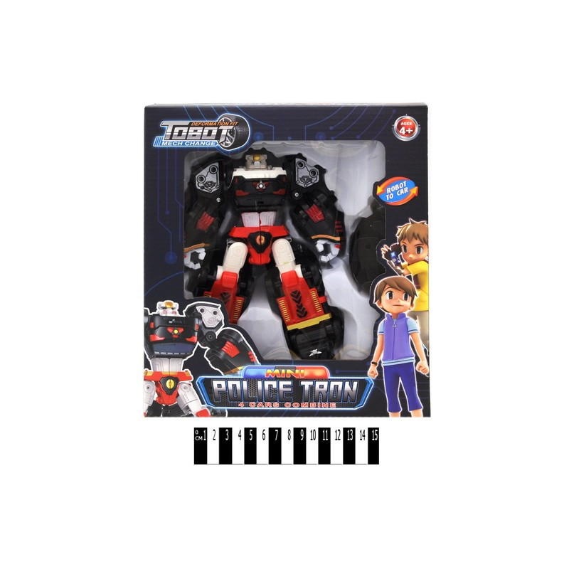 Трансформер "TOBOT" "POLICE TRON" ігровий