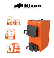 Твердотопливный котел ( 16 кВт, 5 мм сталь, термо обшивка) Бизон Эконом 16 (до 160 м2)