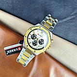 Чоловічий годинник Curren 8440 SGW з хронографом, фото 6