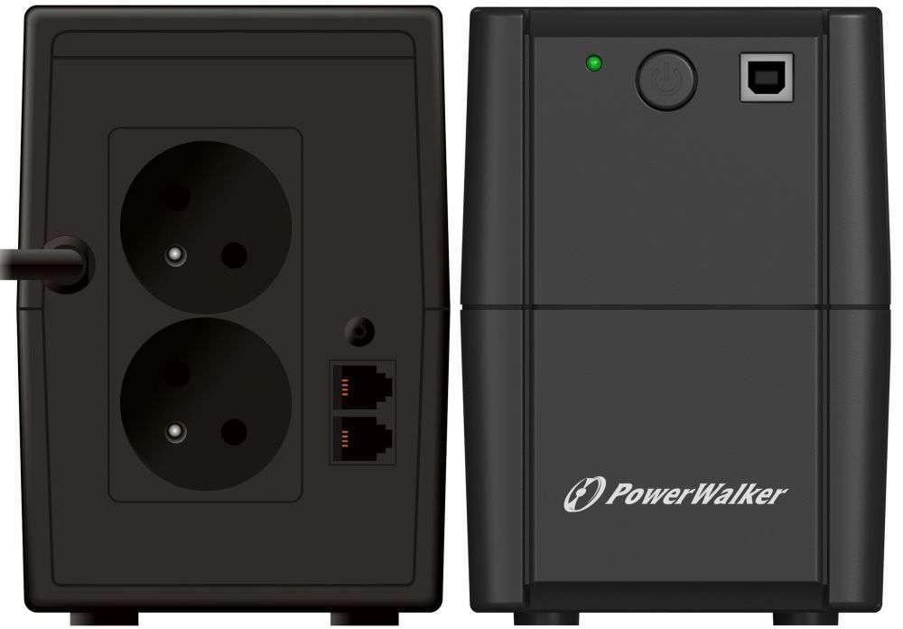 Блок бесперебойного питания для компьютеров ИБП PowerWalker 850 VA (VI 850 SH FR) Ибп для загородного дома