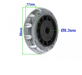 Колесо для ремонту валізи  К26 (D=56мм)