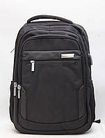 Стильный мужской городской рюкзак + USB + jeck 3.5
