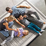 INTEX Надувний ліжко Comfort-Plush High Rise Airbed 64418 (203х153х56см) з вбудованим електронасосом 220-240V, фото 10