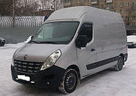 Набор оконных дефлекторов VL Tuning на Renault Master III 2010, Козырьки на окна авто, Ветровики на двери