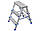 Двостороння алюмінієва стрем'янка VIRASTAR GORA 2х3, фото 2
