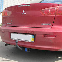 Фаркоп Mitsubishi Lancer 10 (с 2007--) Баняк выхлопной поперек машины
