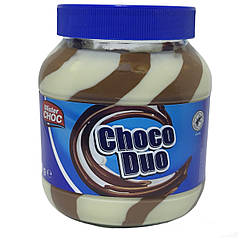 Паста шоколадно-молочна Choco Duo 750g