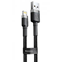 Зарядный кабель для Айфона Lightning Baseus Cafule Cable 2.4A (1m) (CALKLF-B)