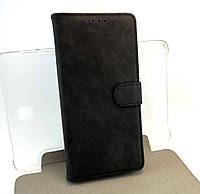 Чехол на Nokia C21 книжка боковой с подставкой черный карман для карт