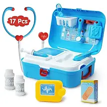 Портативний рюкзак Doctor toy, набір лікаря, ігровий набір для дітей, дитяча валіза лікаря, фото 2