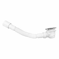 Душовий піддон 120*80*14 см прямокутний з панеллю, ніжками та сифоном Lidz KAPIELKA (Польща), фото 4