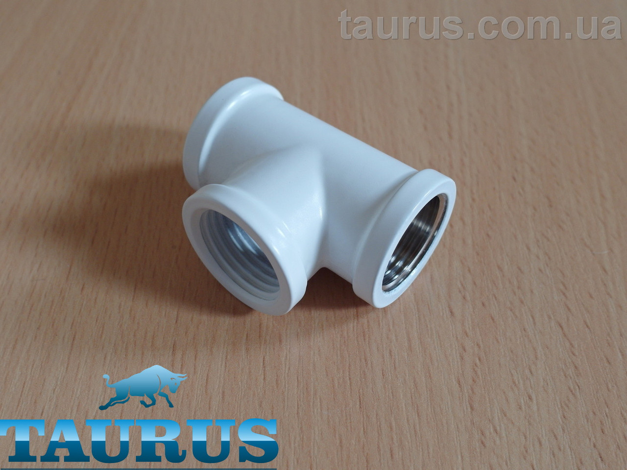 Трійник чорний ThermoPulse Black 1/2" з внутрішньою різьбою для рушникосушок, латунь
