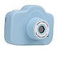 Дитячий цифровий фотоапарат TOY G A3S Cat Блакитний 40М 2 камери, 4 ігри, фото 8