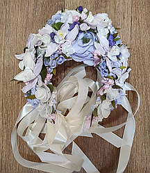 Віночок троянди і орхідеї