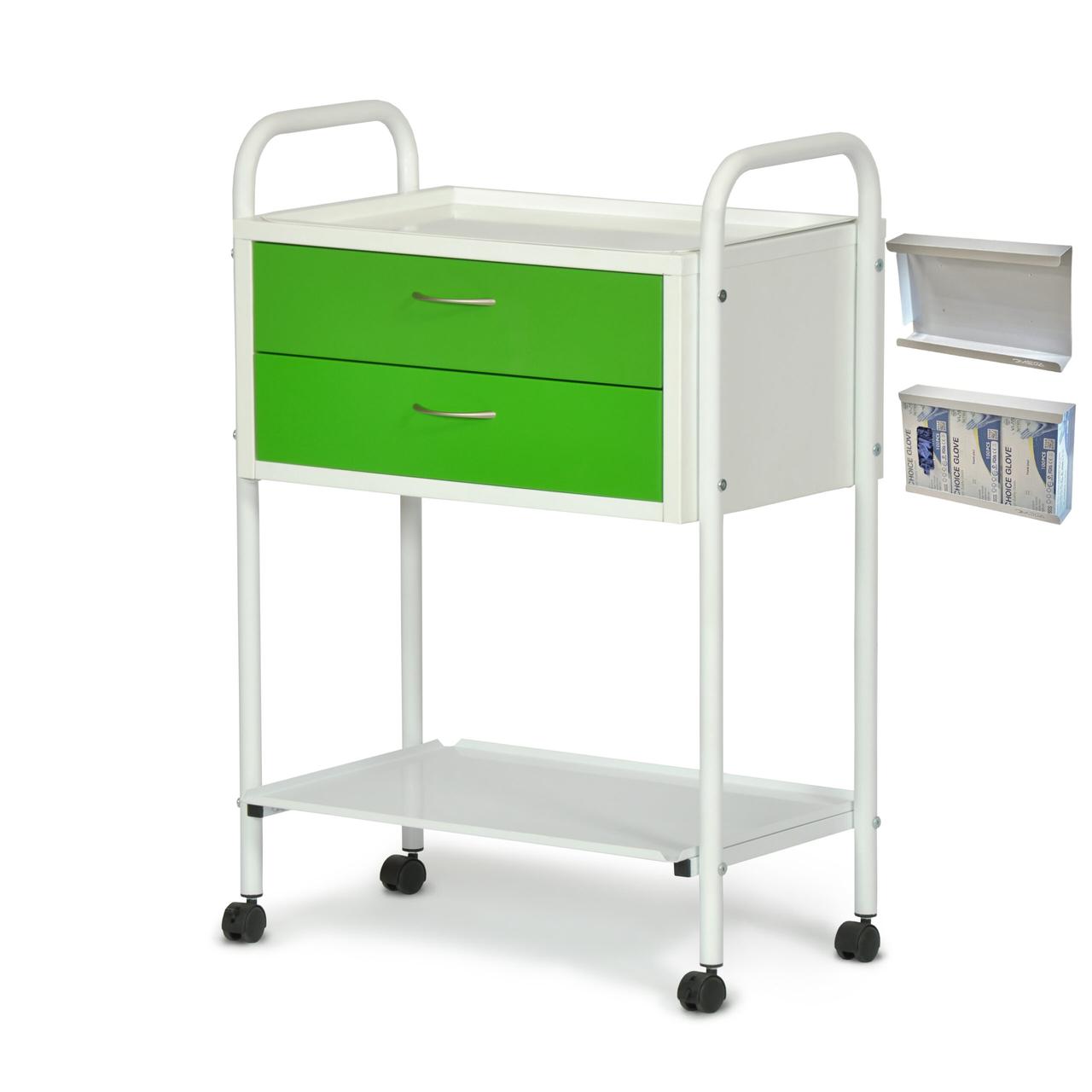 Столик маніпуляційний СМ-3-3 з тримачем рукавичок ТМ ОМЕГА