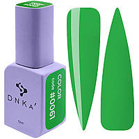 Гель-лак DNKa Gel Polish Color #0061, зеленый, эмаль,12 мл