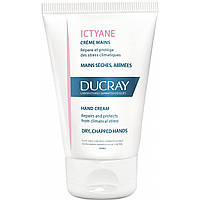 Ducray Ictyane Hand Cream Creme Mains Крем для сухих поврежденных рук Дюкрей Иктиан увлажняющий восстанав 50мл