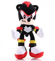 Мягкая оригинальная плюшевая игрушка Ежик Соник Супер Соник, 40 см, Чорный, Игрушшка Шедоу з Соник Shadow