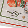 Набір кухонних рушників із бавовни з новорічним малюнком "Різдвяні символи" Centrotex, 2 шт., фото 2