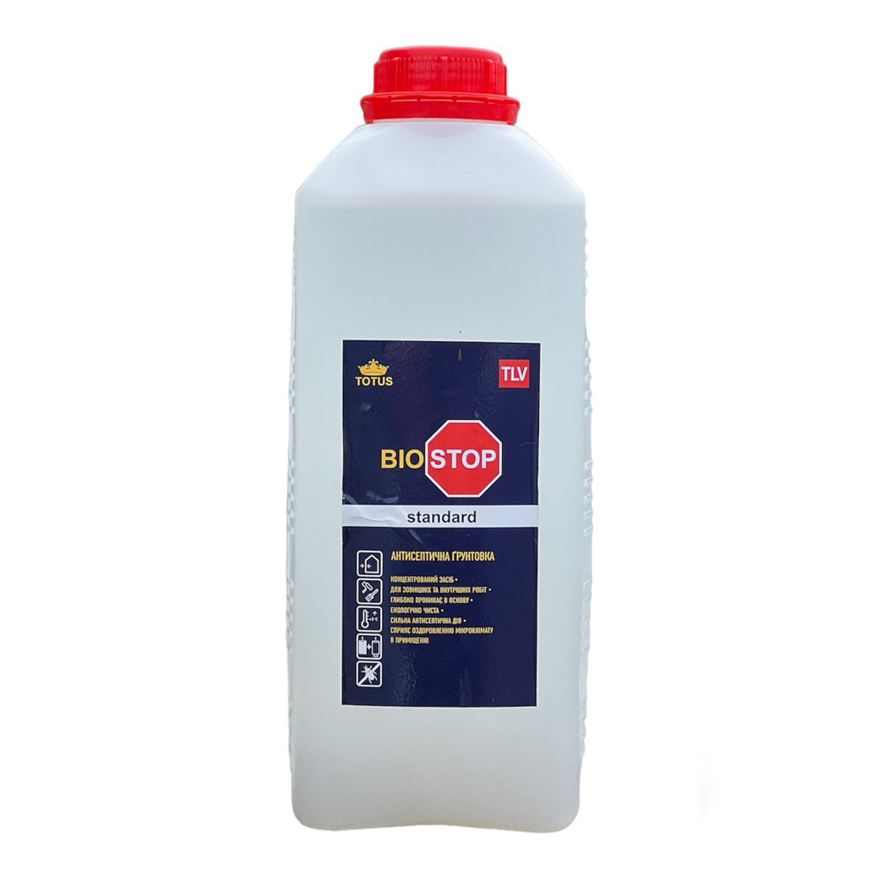 Антисептична ґрунтовка TOTUS Biostop 2 л