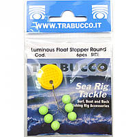 Стопор круглый Trabucco Luminous Float Stopor ROUND 6шт., #2, 7,5mm