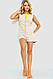 Піжама жіноча, колір бежево-жовтий, 102R357 XS-S, фото 2