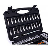 Набір інструментів професійний 56 предметів Kraft&Dele KD10834, фото 4