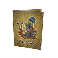 Кожаная обложка для паспорта DevayS Maker 01-01-429