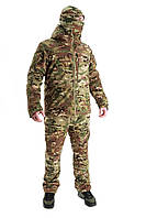 Тактический зимний костюм мультикам хлопок полиэстер с пропиткой, Зимняя форма мультикам рип стоп синтепон vsk