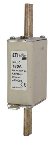 Запобіжник NH-1C Battery 20A 80V DC