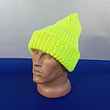 Стильна шапка для чоловіків "Нион" , ручна робота від PRIGRIZ, фото 3