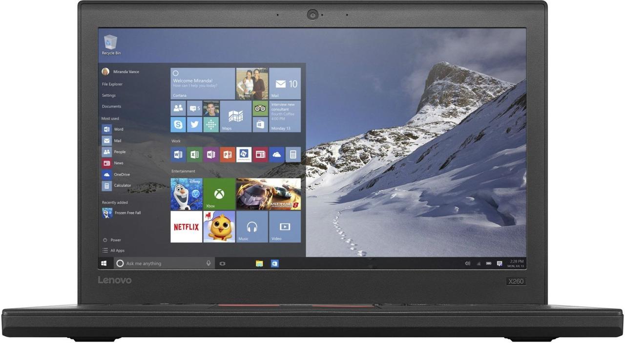 Ноутбук Lenovo ThinkPad X260 (i5-6300U/16/256SSD) - Class A "Б/У"