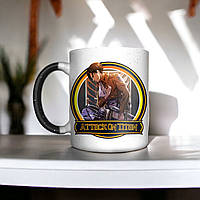 "Attack on Titan" принт з аніме Атака титанів у подарунок фанату, 330 мл