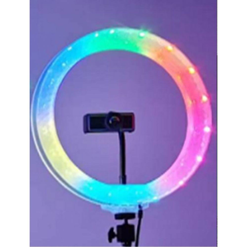 Лампа кольцевая RGB Crystal 3D-20 20cm Цвет Прозрачный - фото 2 - id-p2024623330