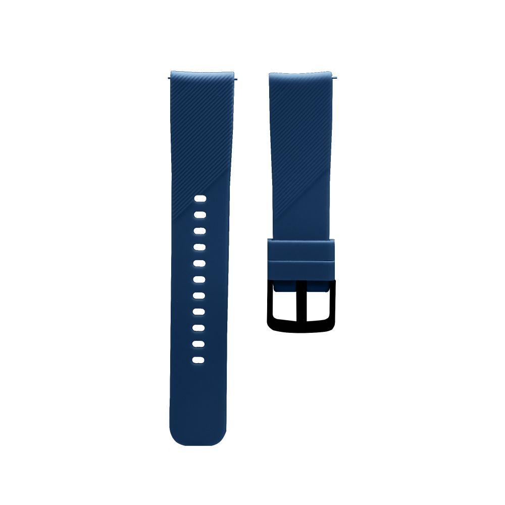 Ремешок для Xiaomi Amazfit Bip Original Design 20mm тех.пак Цвет Тёмно-Синий - фото 1 - id-p2024624434