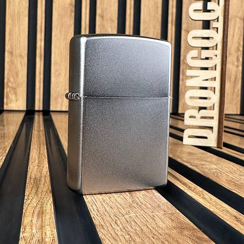 Зажигалка бензиновая Zippo REG SATIN CHROME 205 в подарочной коробке ...