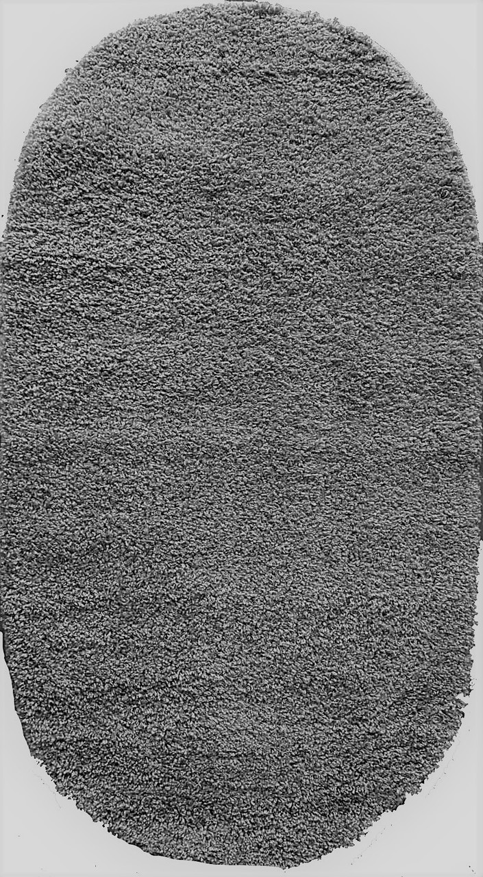 Килим сучасний SHAGGY BRAVO 001 Silver, 1.2x1.7 м