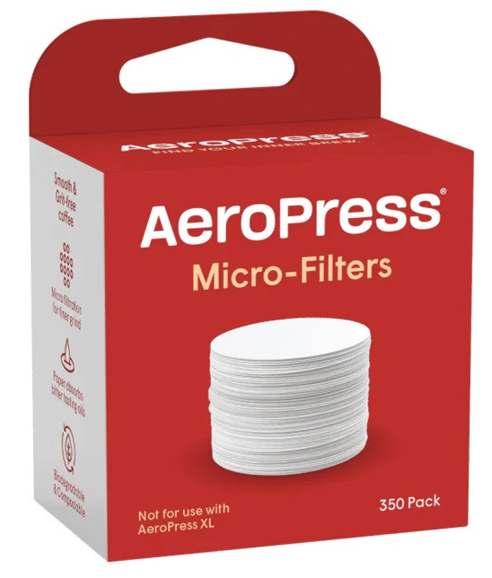 Фильтры бумажные для Аэропресс оригинал Aeropress Micro Filters 350 шт. New