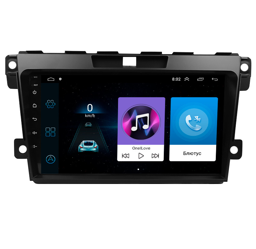 Штатна магнітола Lesko для Mazda CX-7 I 2006-2009 екран 9" 1/16Gb/ Wi-Fi Optima GPS Android 1 шт.