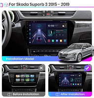 Junsun 4G Android магнітолу для Skoda superb 1G+WIFI 16G 2015-19