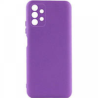 Чехол Silicone Cover Full Camera (A) для Samsung Galaxy A52 4G / A52 5G Цвет 39.Elegant Purple